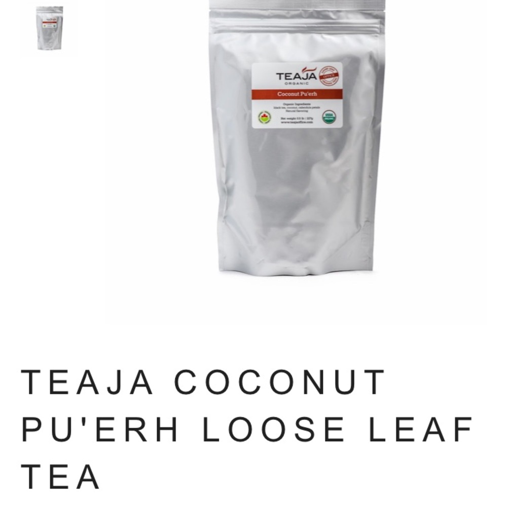 COPY - ORGANIC TEAJA COCONUT PU’ERH TEA